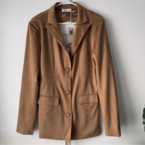 By Gianno Jackets & Blazers - BY GIANNO Sacral chakra open back blazer